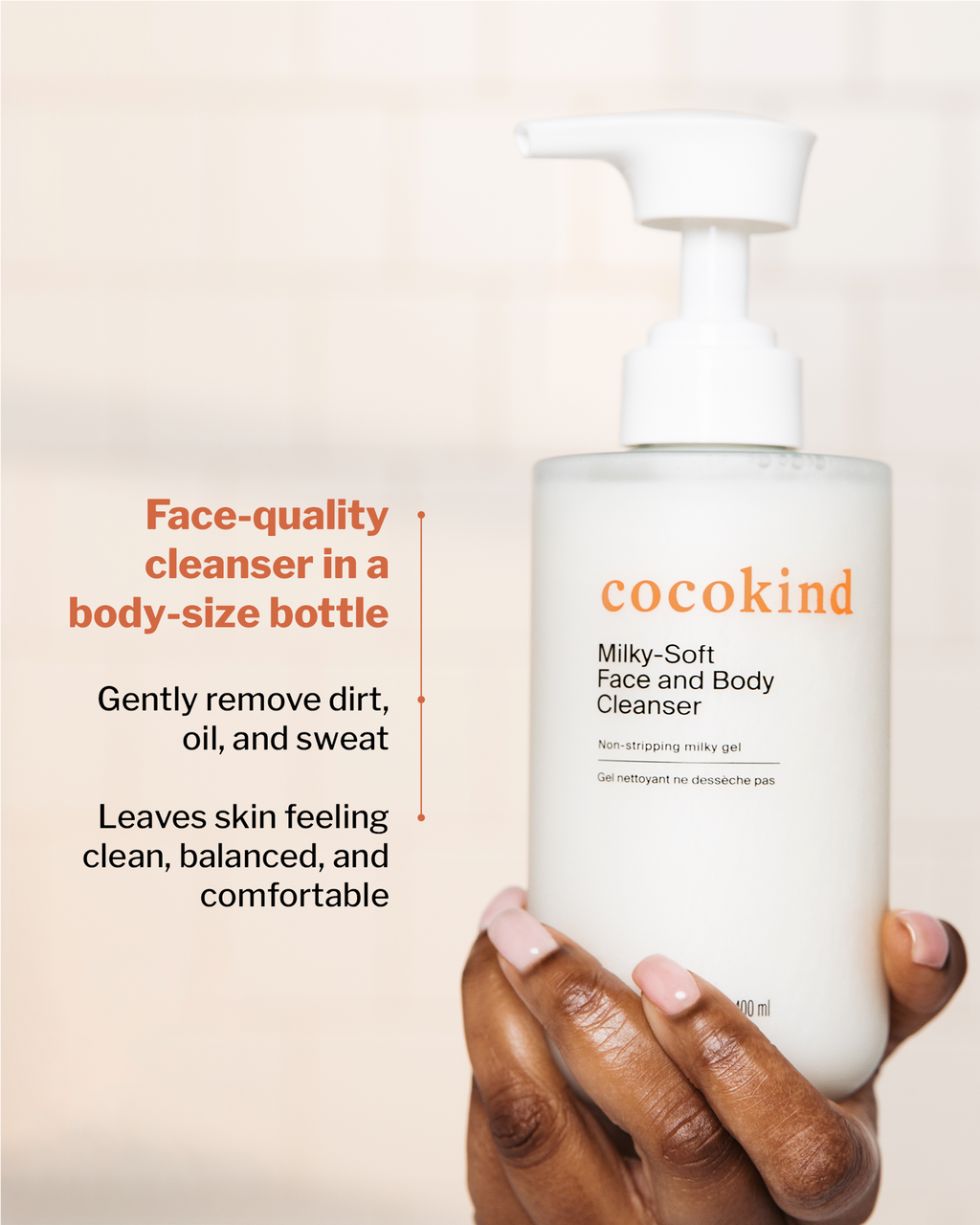 milky-soft face and body cleanser product image 4