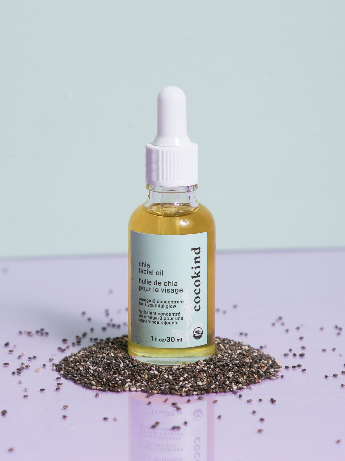 organic chia face oil product image 2