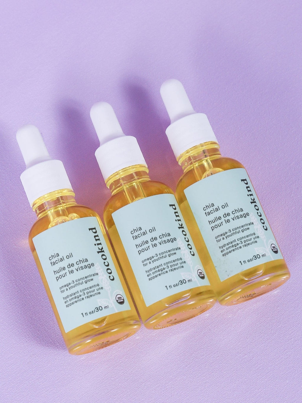 organic chia face oil product image 3