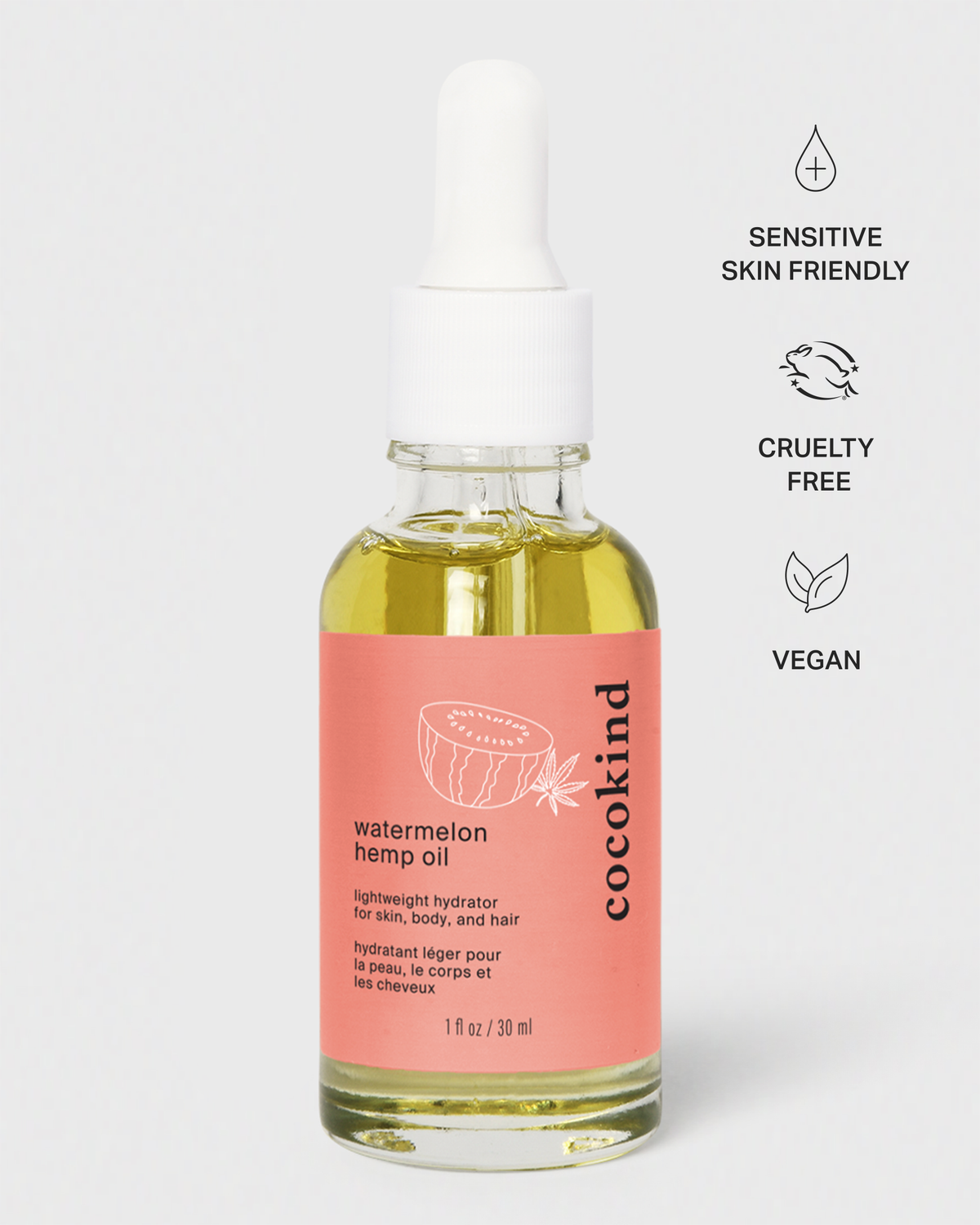 watermelon hemp oil product image 2