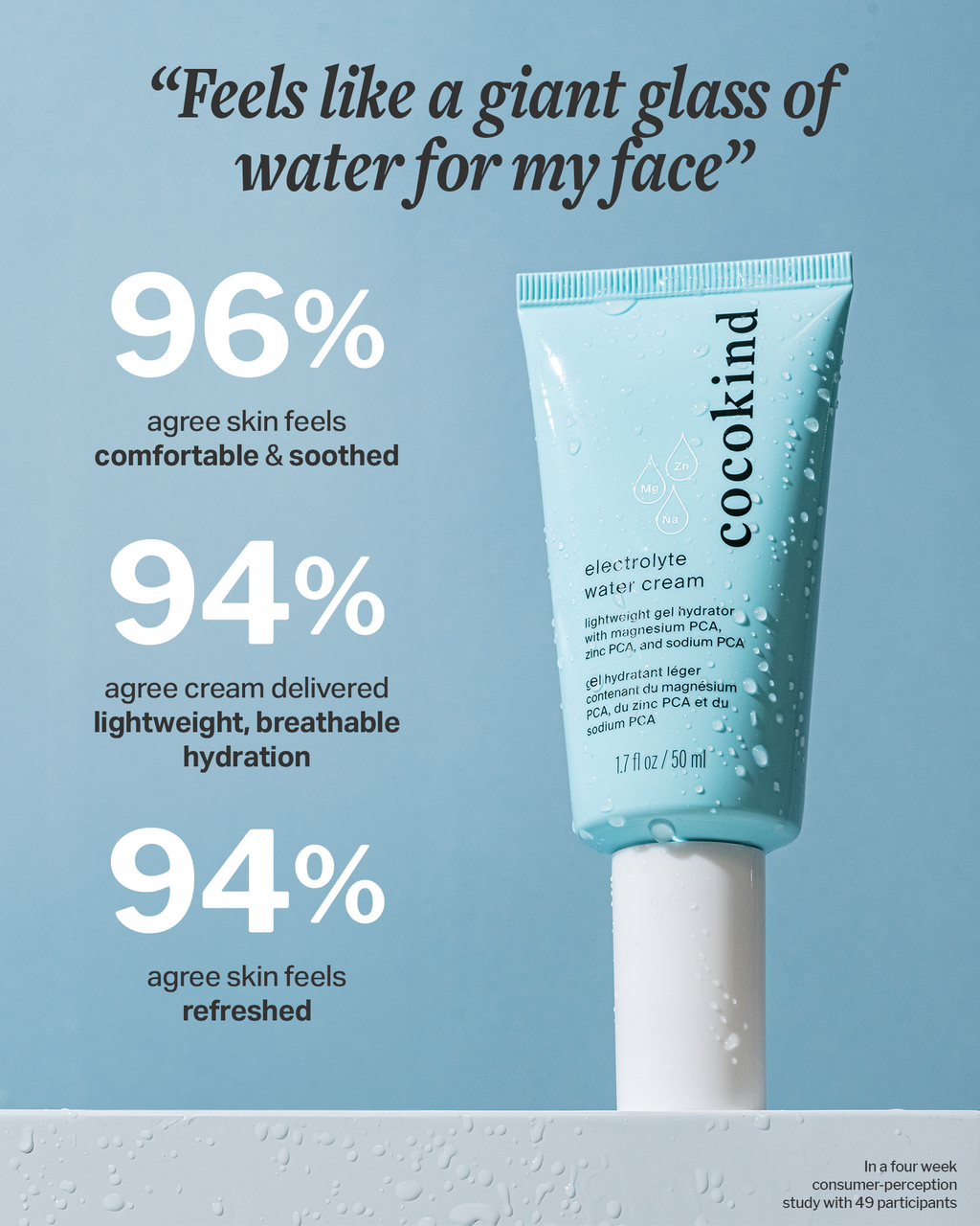 electrolyte water cream product image 4